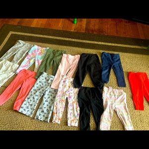 Baby girl pant lot 12-18 months